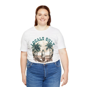 Vintage style Locals only Unisex Jersey Short Sleeve Tee