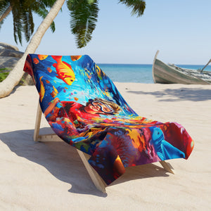 Fish Fantasy Beach Towel