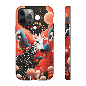Spotted Elk in the rainbow forest Tough Cases