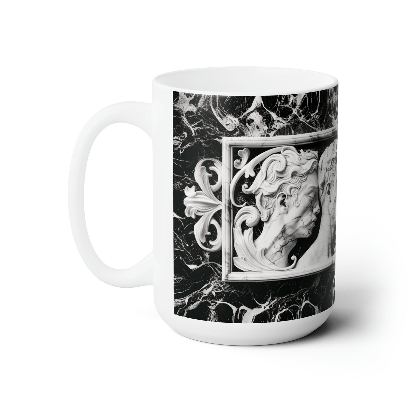 Classic Marble frieze Ceramic Mug 15oz