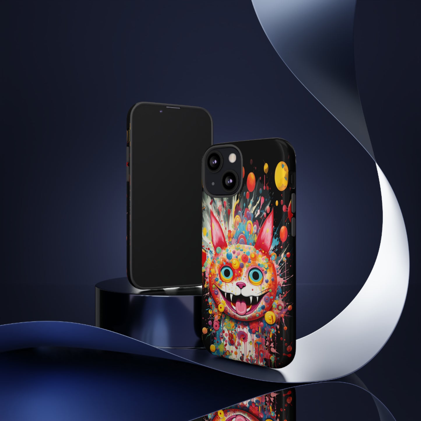 Colorful Cat Tough Cases