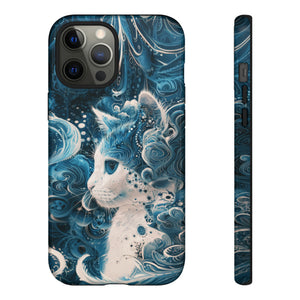 Aqua cat Tough Cases