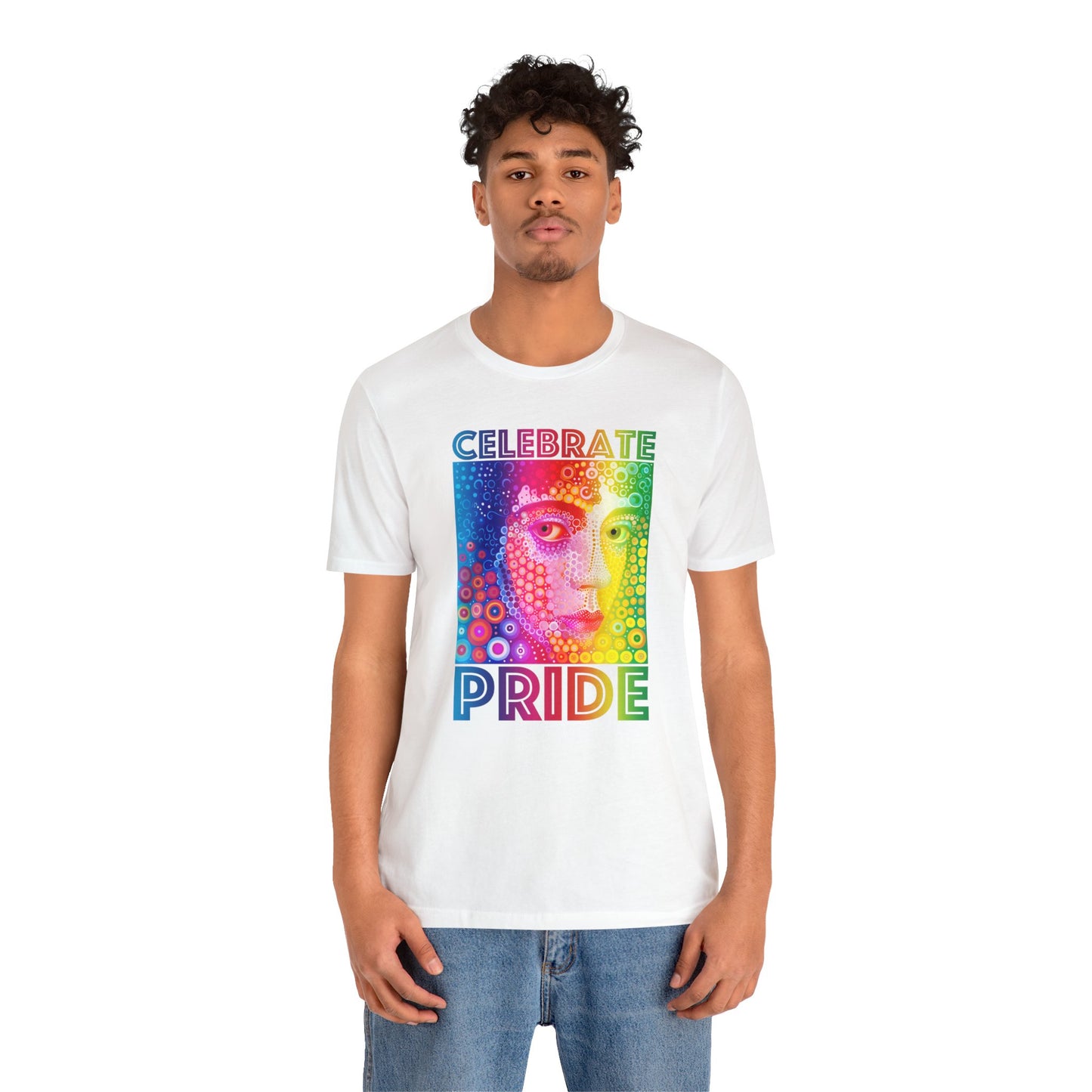 Celebrate Pride Unisex Jersey Short Sleeve Tee