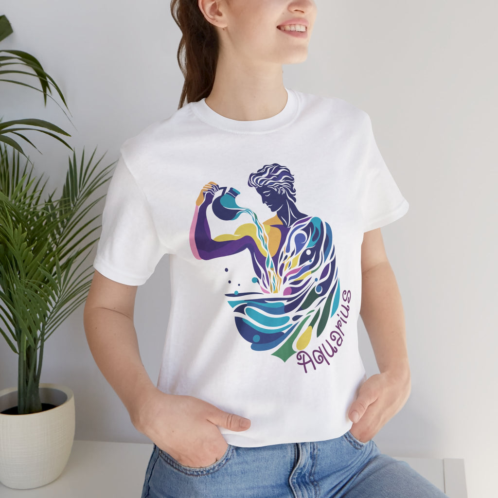 Aquarius Unisex Jersey Short Sleeve Tee