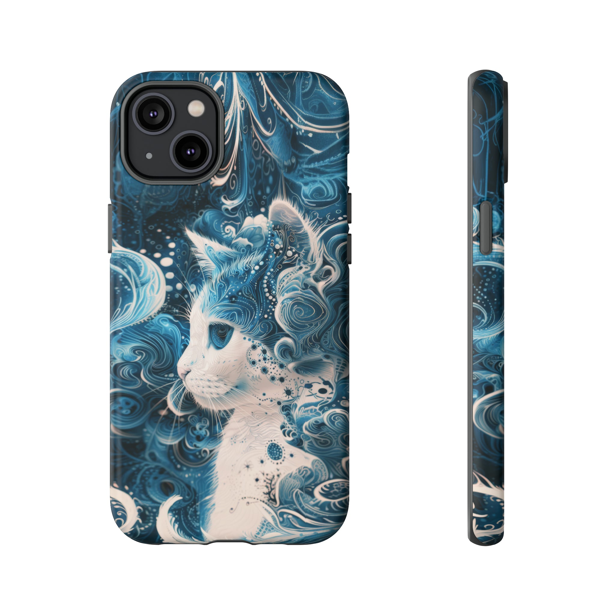 Aqua cat Tough Cases