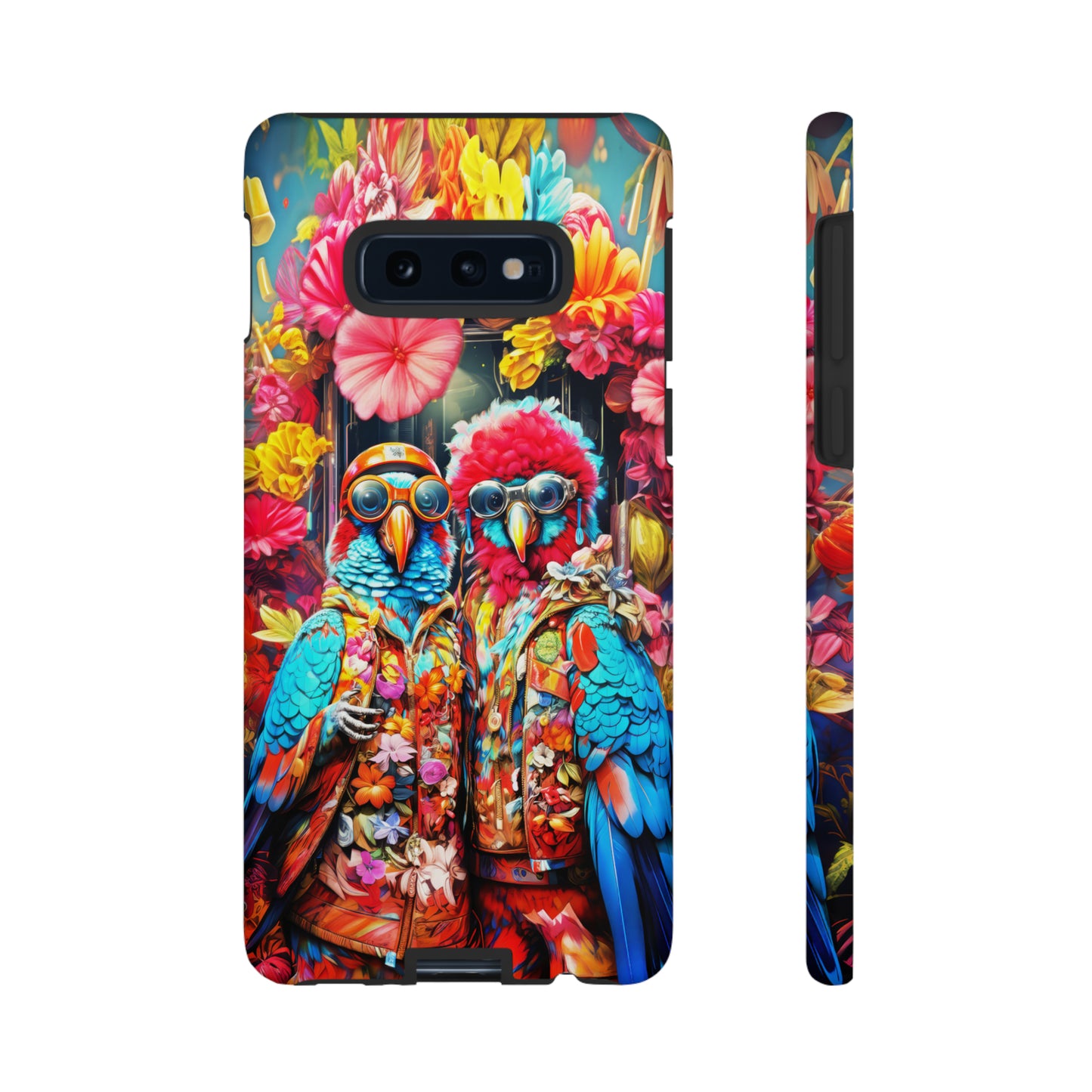 Two hipster parrots Tough Cases