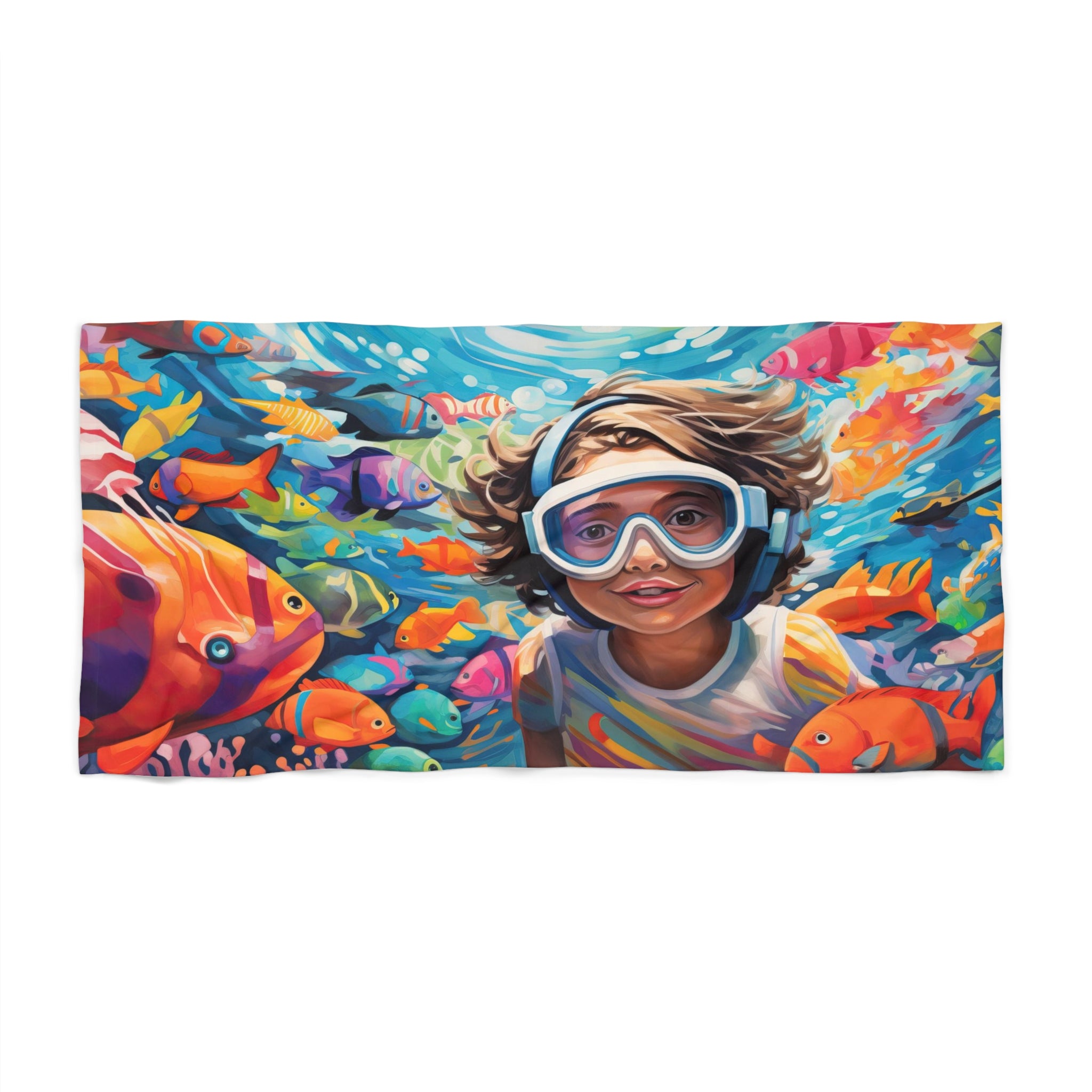 Reef Revelry Beach Towel