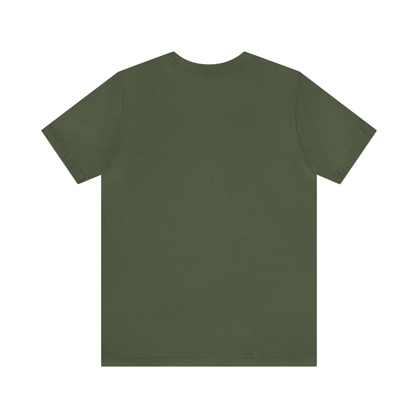 Blue board on the beach Unisex Jersey Short Sleeve Tee