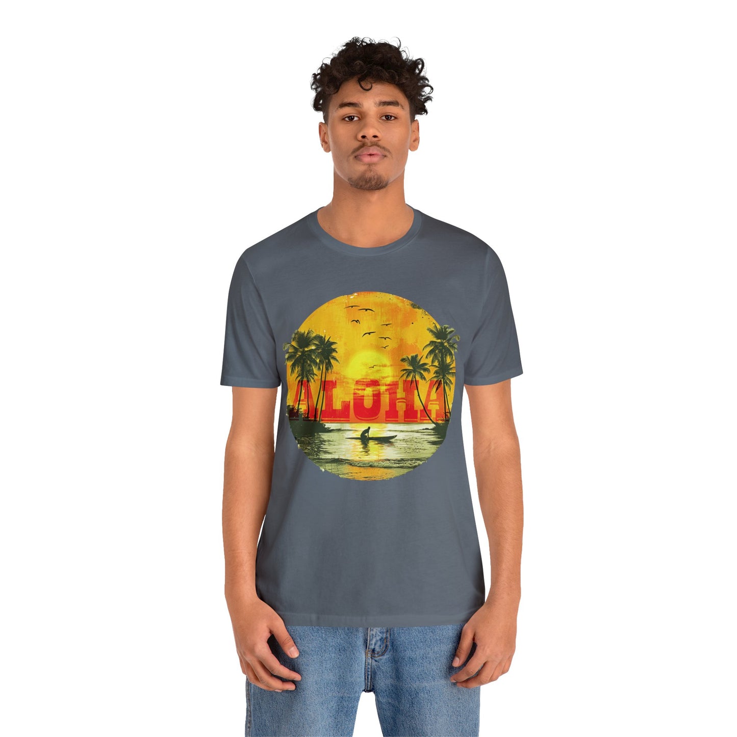 Aloha sunset Unisex Jersey Short Sleeve Tee