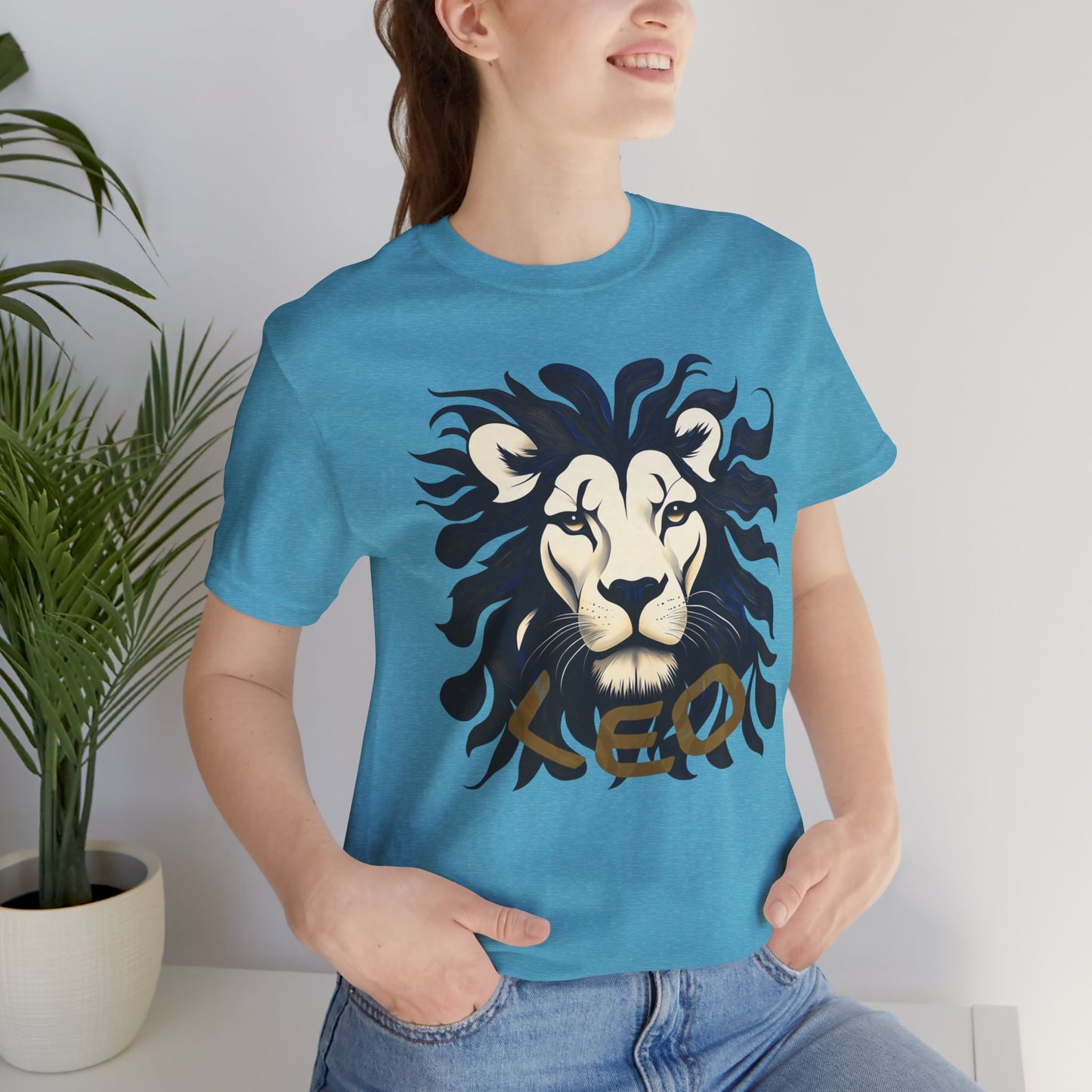 Leo Unisex Jersey Short Sleeve Tee