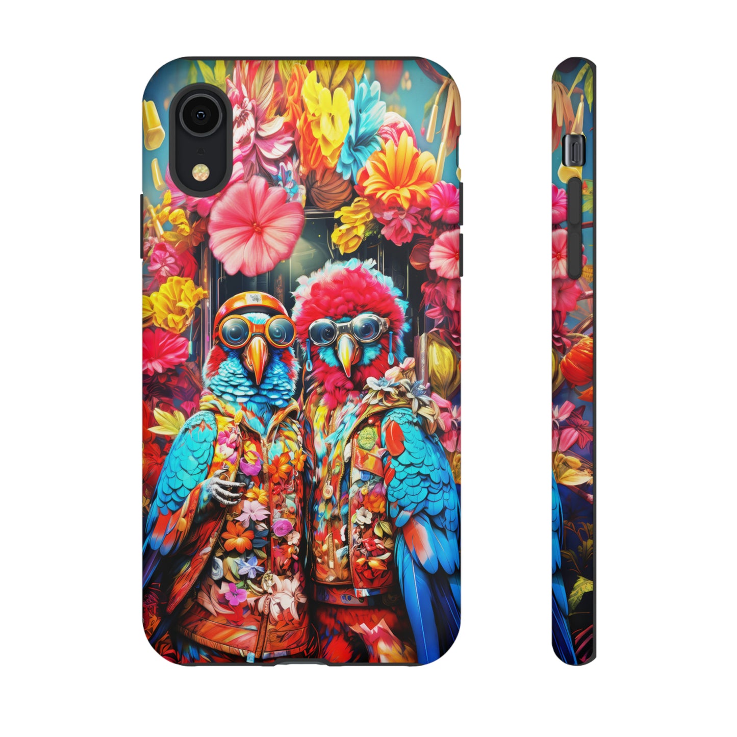 Two hipster parrots Tough Cases