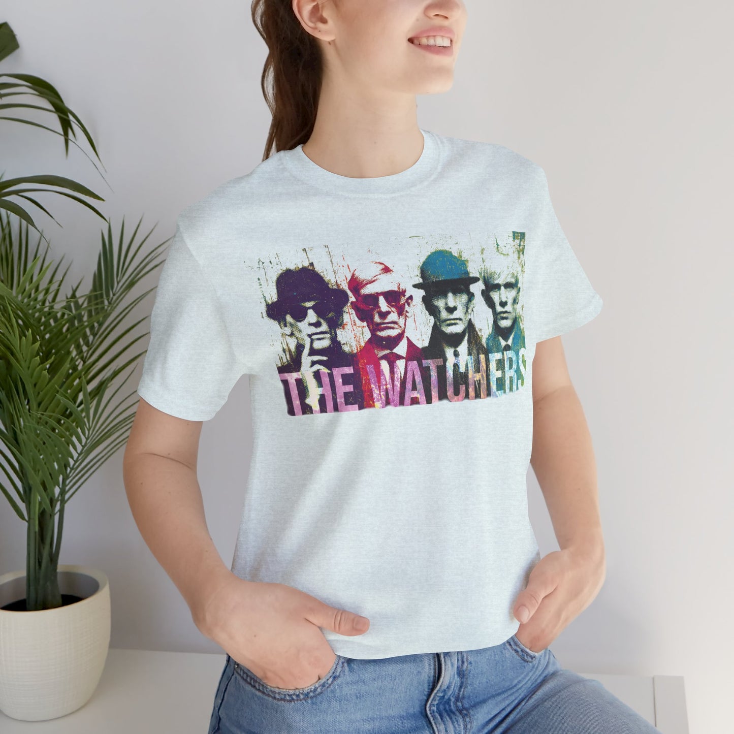 The Watchers Graphic Vintage Band Photo Tee – Retro Pop Art Graphic T-Shirt