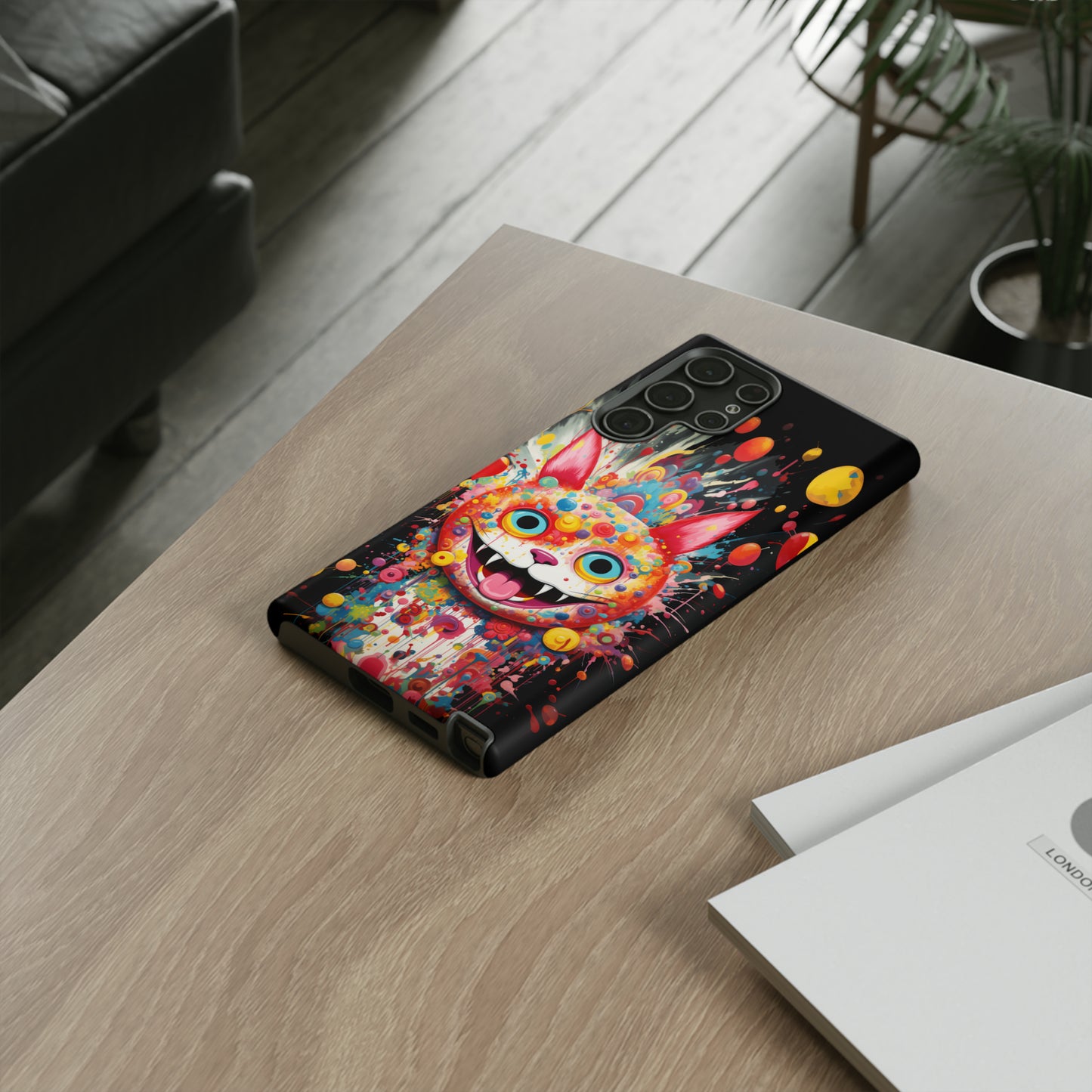Colorful Cat Tough Cases