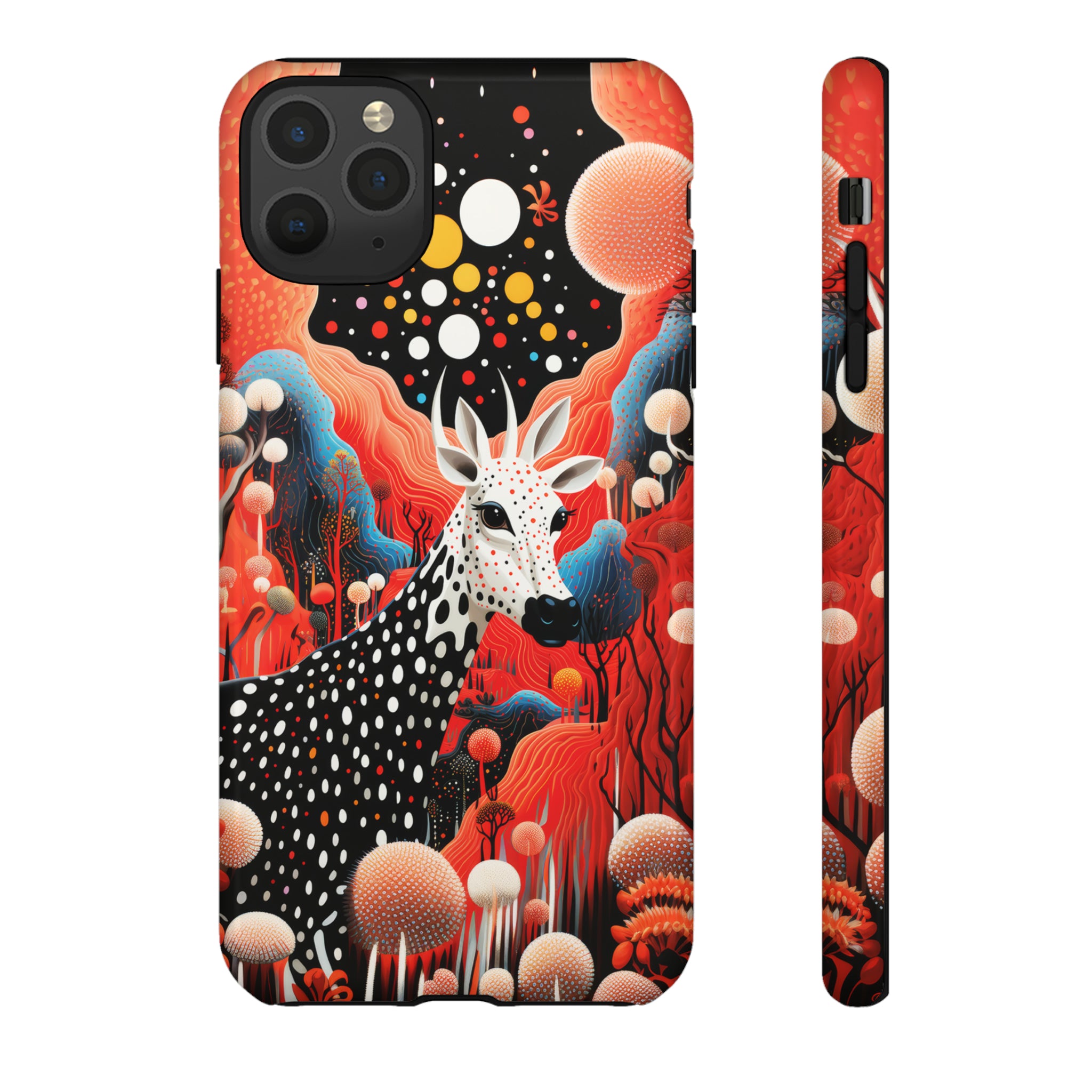 Spotted Elk in the rainbow forest Tough Cases