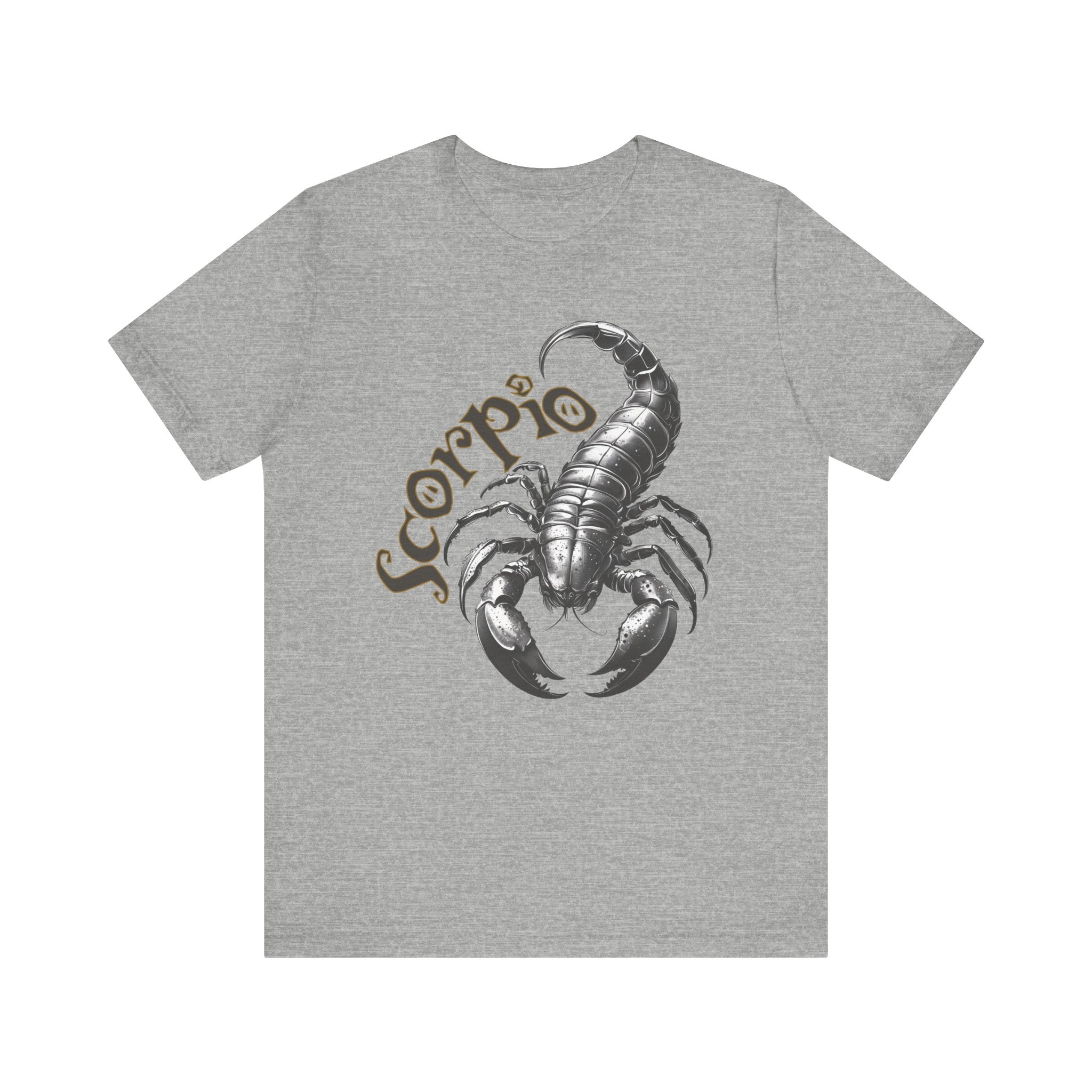 Scorpio Black & white Unisex Jersey Short Sleeve Tee