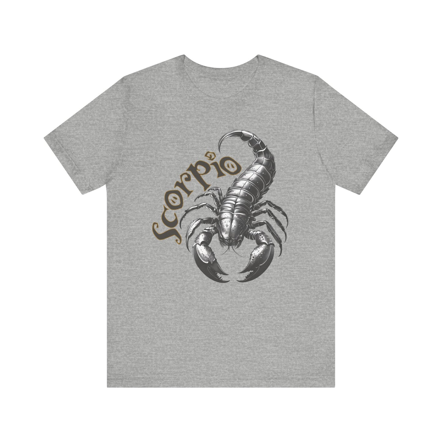 Scorpio Black & white Unisex Jersey Short Sleeve Tee