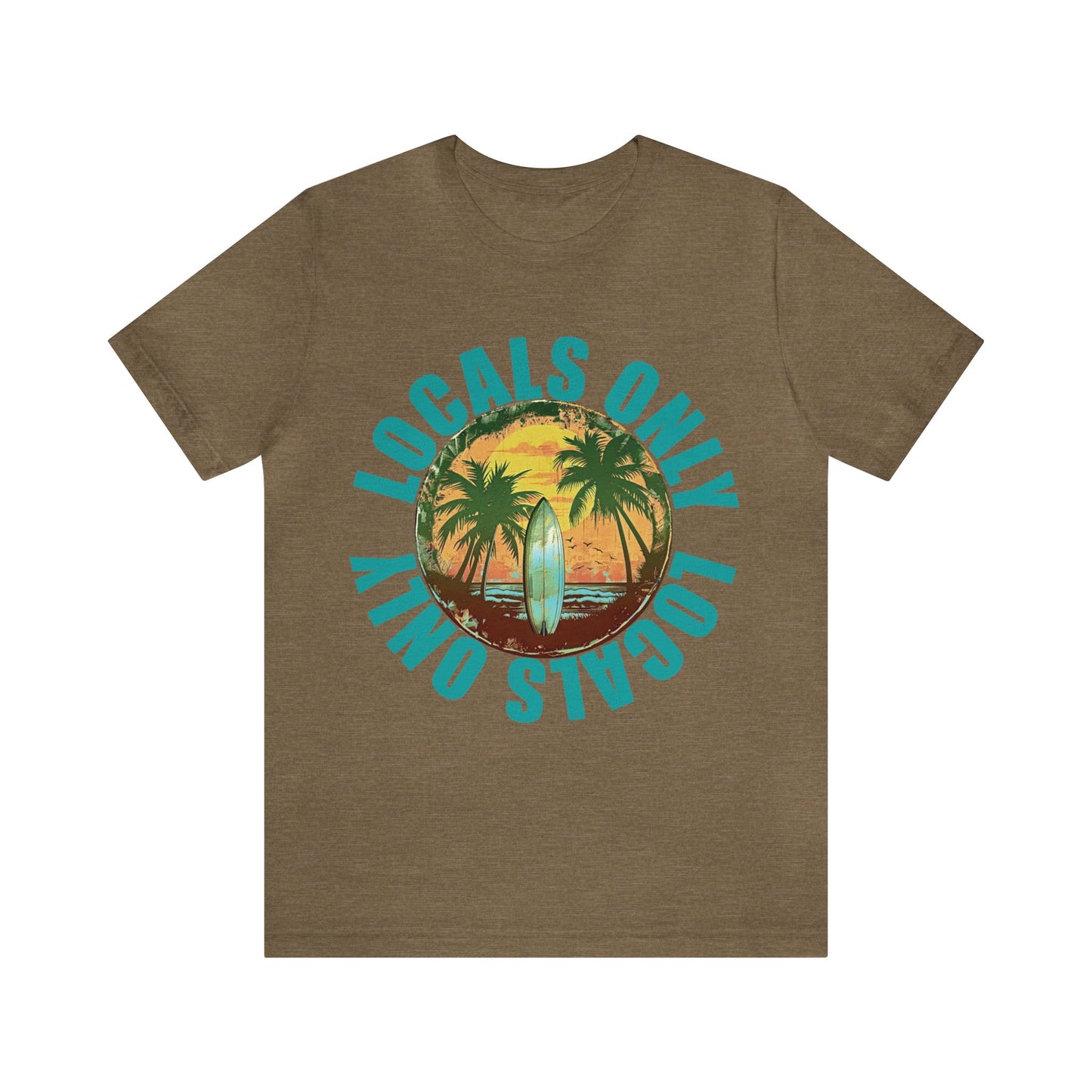 Locals Only stamp Unisex Jersey Short Sleeve Tee