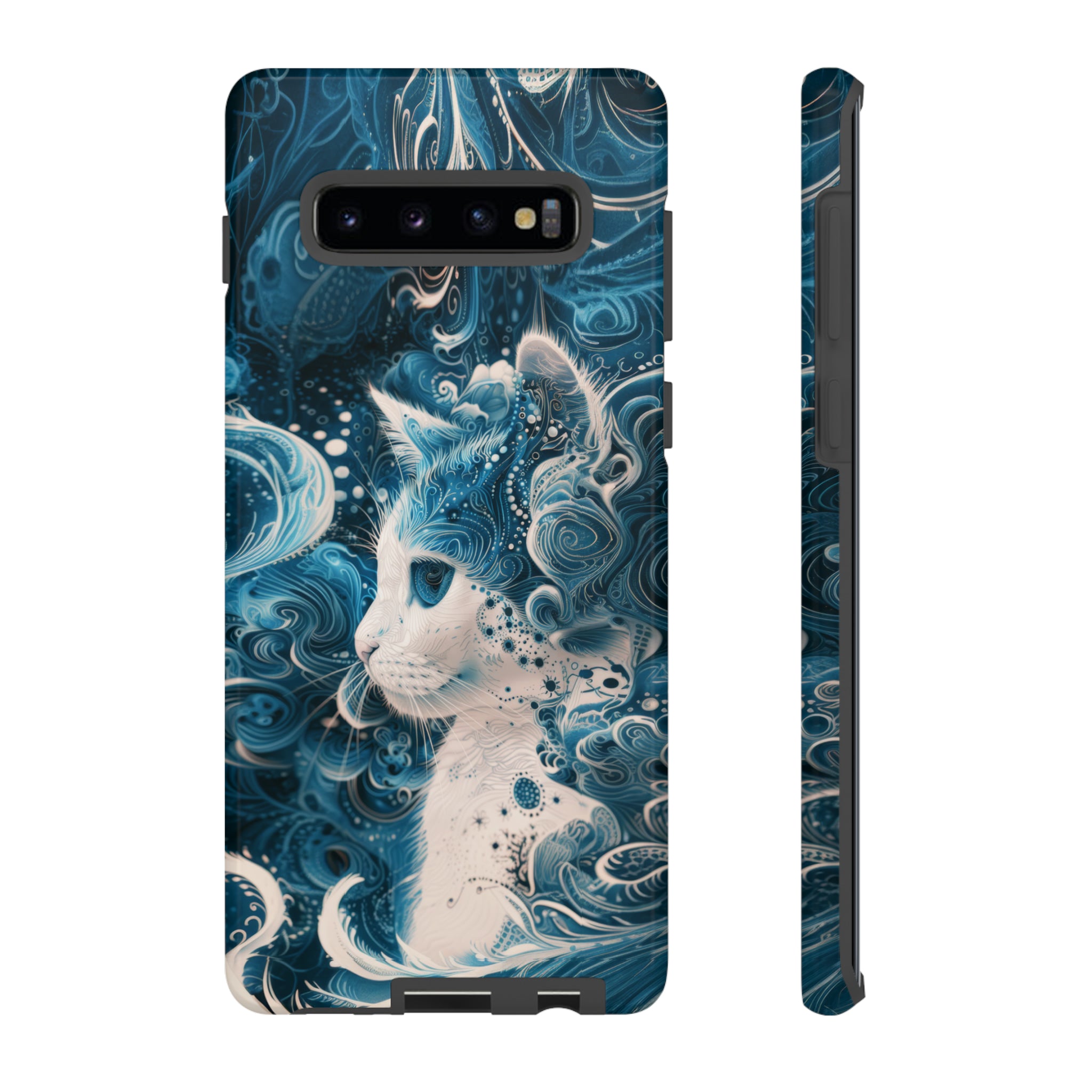 Aqua cat Tough Cases