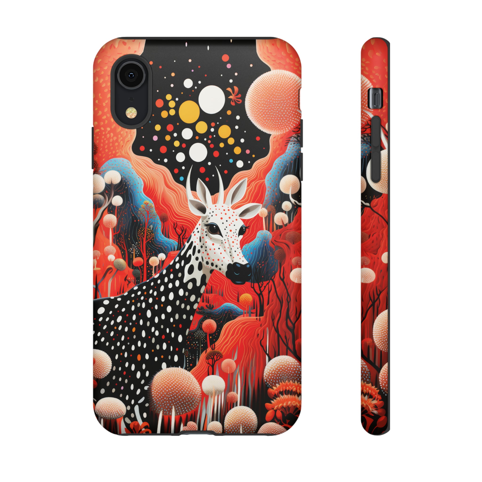 Spotted Elk in the rainbow forest Tough Cases