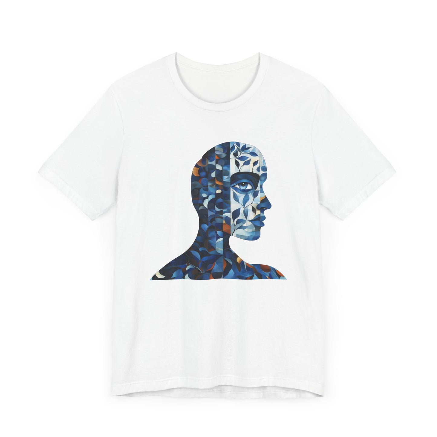 Dreamy Profile Art Unisex Short Sleeve Tee