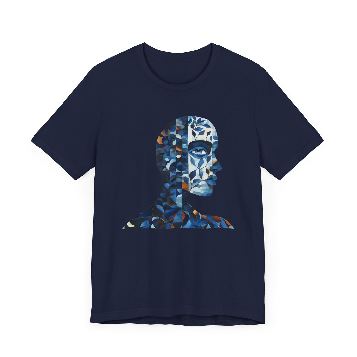Dreamy Profile Art Unisex Short Sleeve Tee
