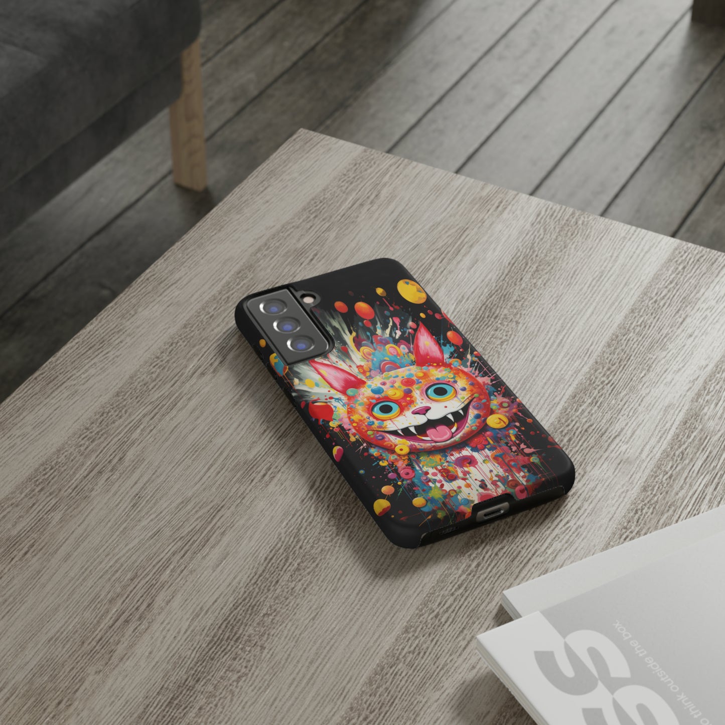 Colorful Cat Tough Cases