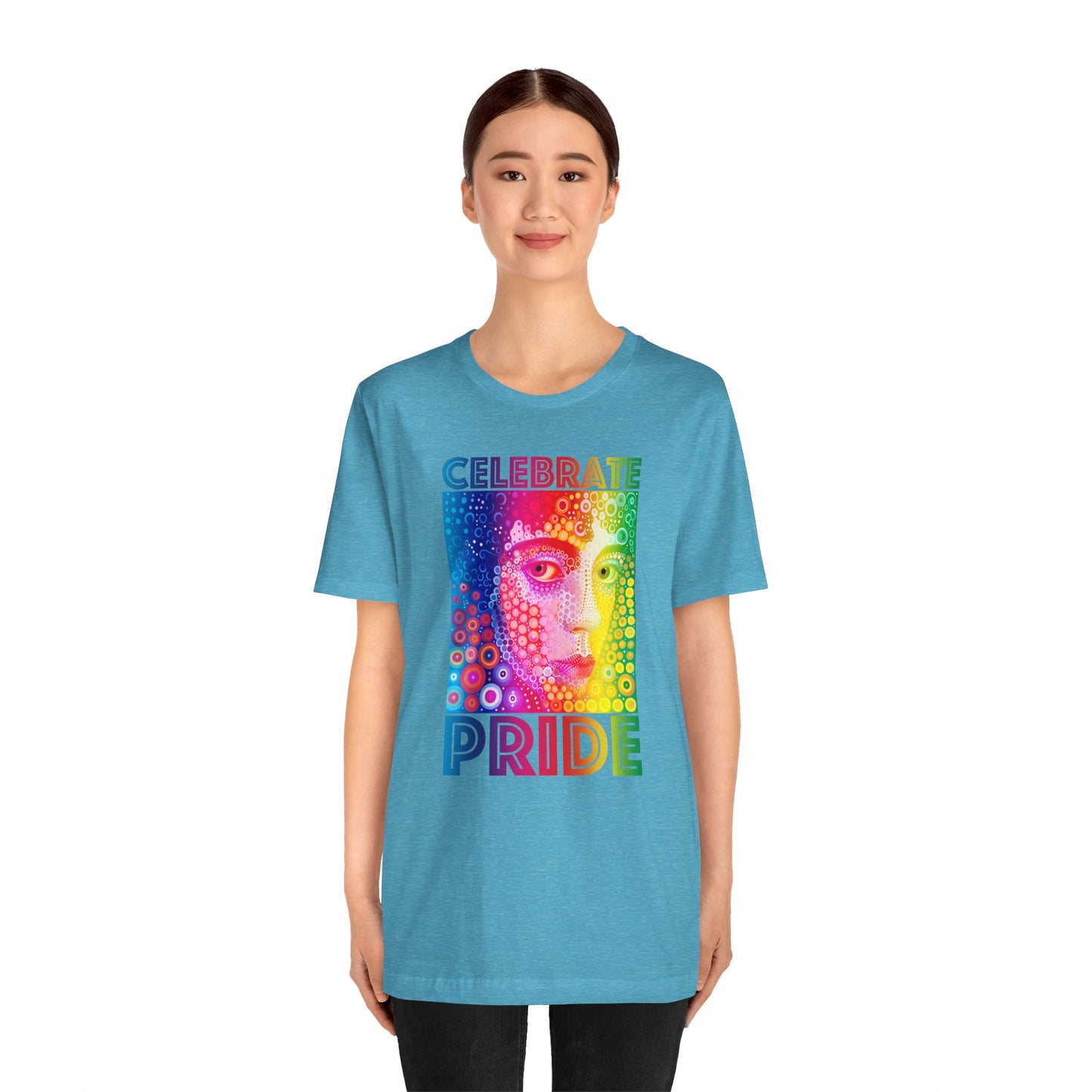 Celebrate Pride Unisex Jersey Short Sleeve Tee