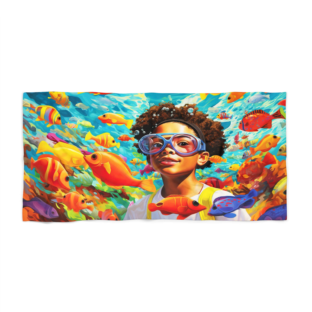 Aquatic Bliss Beach Towel