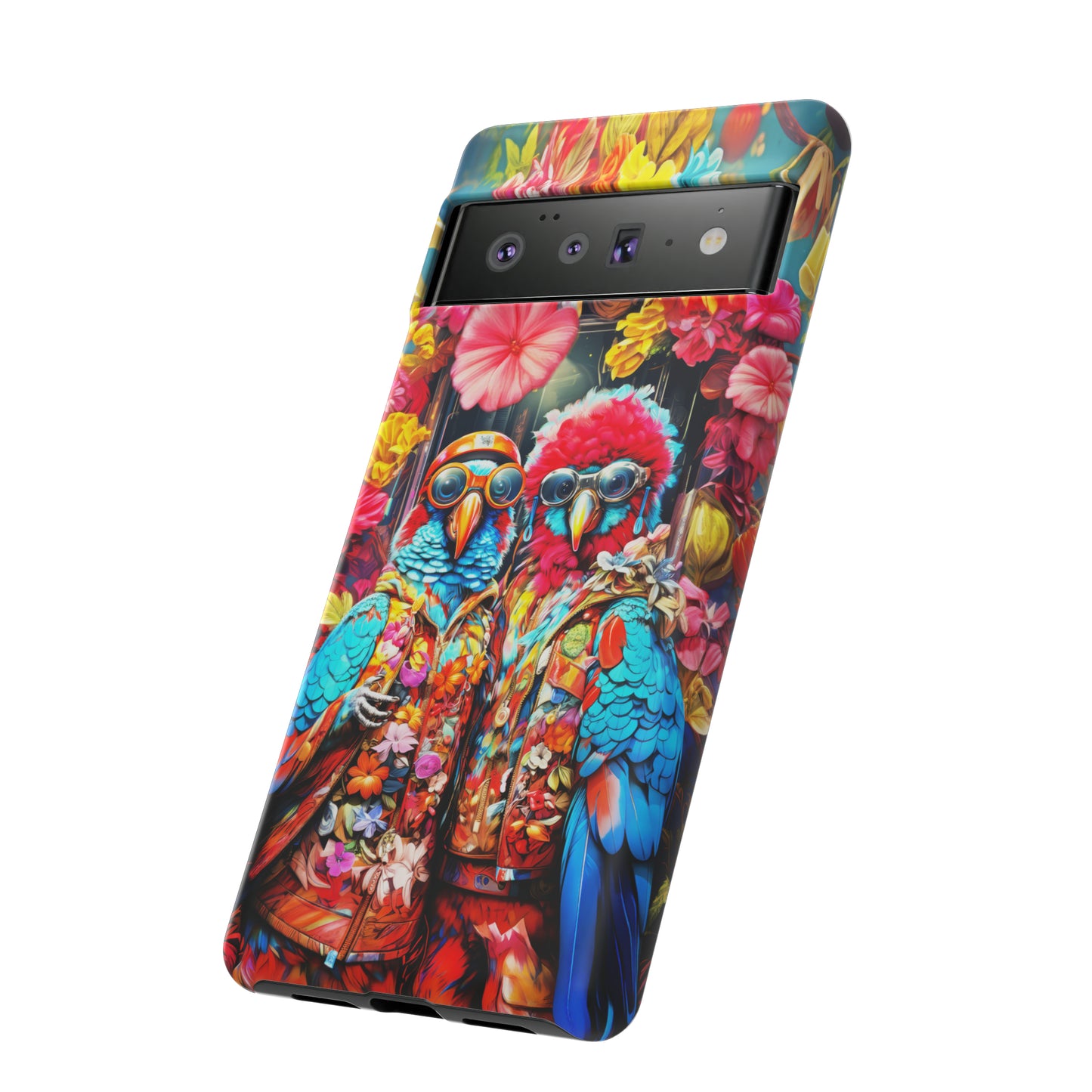 Two hipster parrots Tough Cases