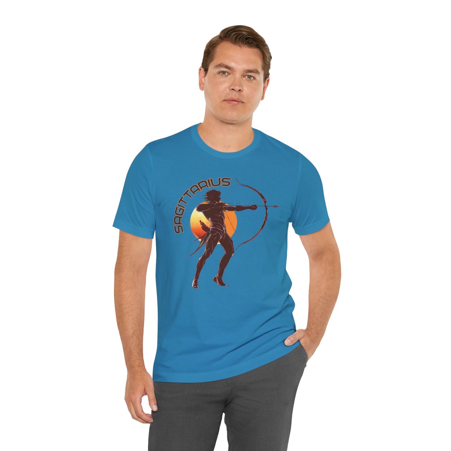 Sagittarius Unisex Jersey Short Sleeve Tee
