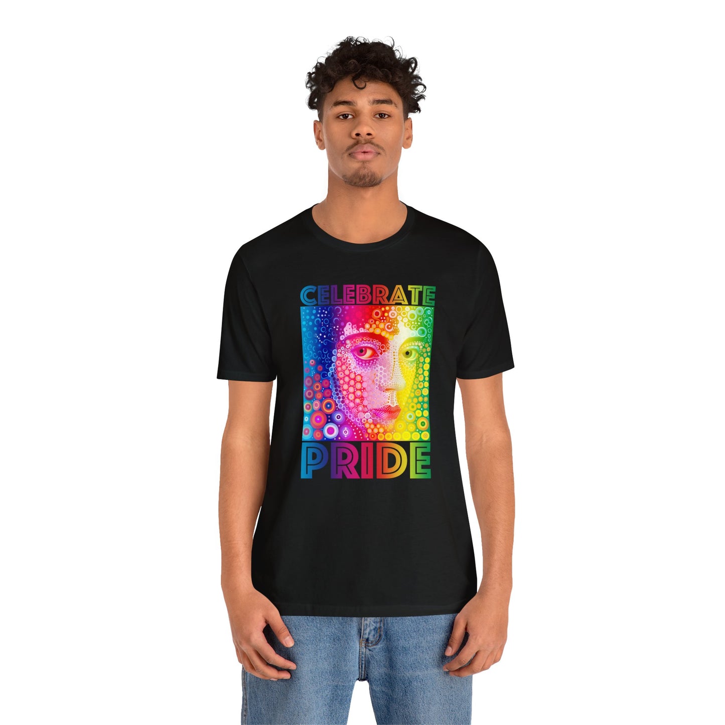 Celebrate Pride Unisex Jersey Short Sleeve Tee