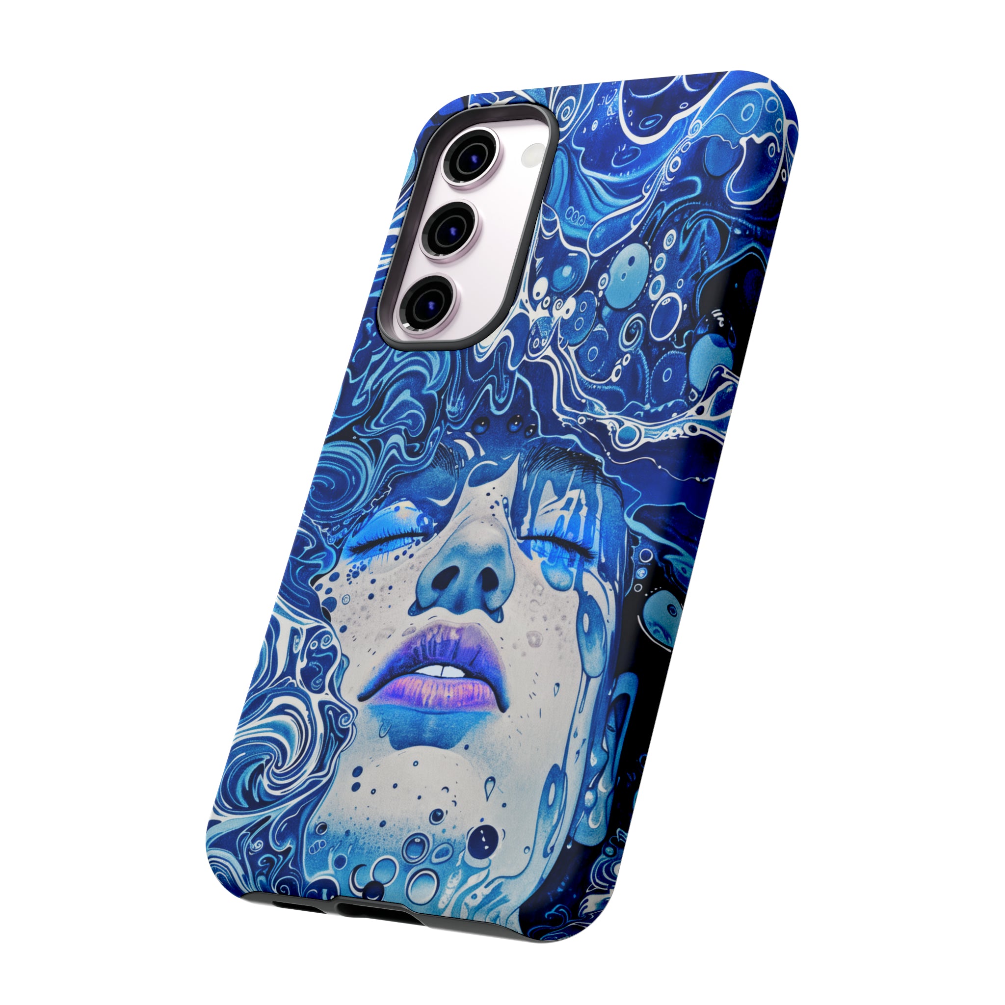 Phone Case, underwater design, Artistic design, Tough Case, Colorful whimsical water fantasy design, iPhone 15, 14, 13, 12, 11, Samsung, Pixel