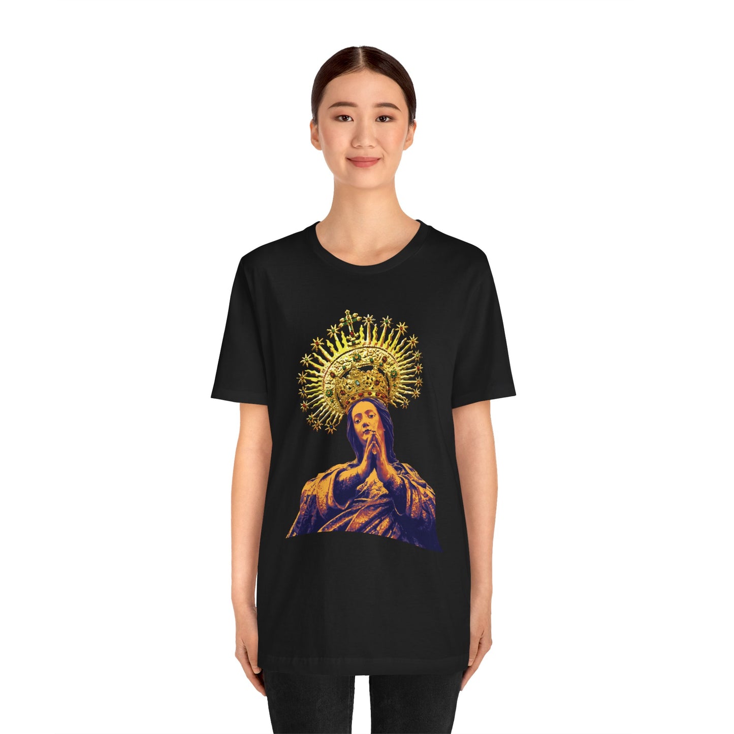 Faith-Inspired Unisex Jersey Tee with Holy Design