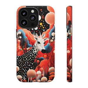 Spotted Elk in the rainbow forest Tough Cases