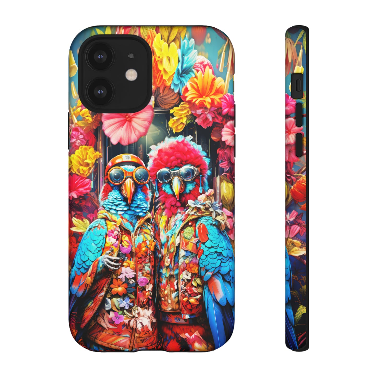 Two hipster parrots Tough Cases