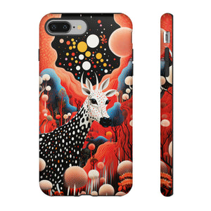 Spotted Elk in the rainbow forest Tough Cases