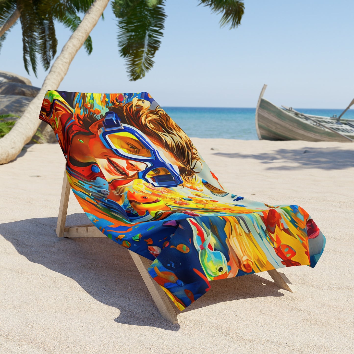 Marine Magic Beach Towel