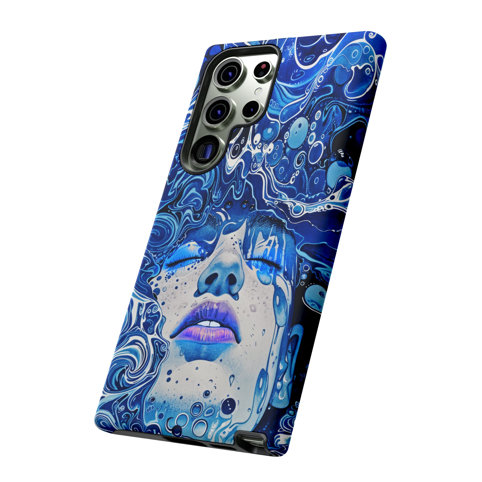 Phone Case, underwater design, Artistic design, Tough Case, Colorful whimsical water fantasy design, iPhone 15, 14, 13, 12, 11, Samsung, Pixel