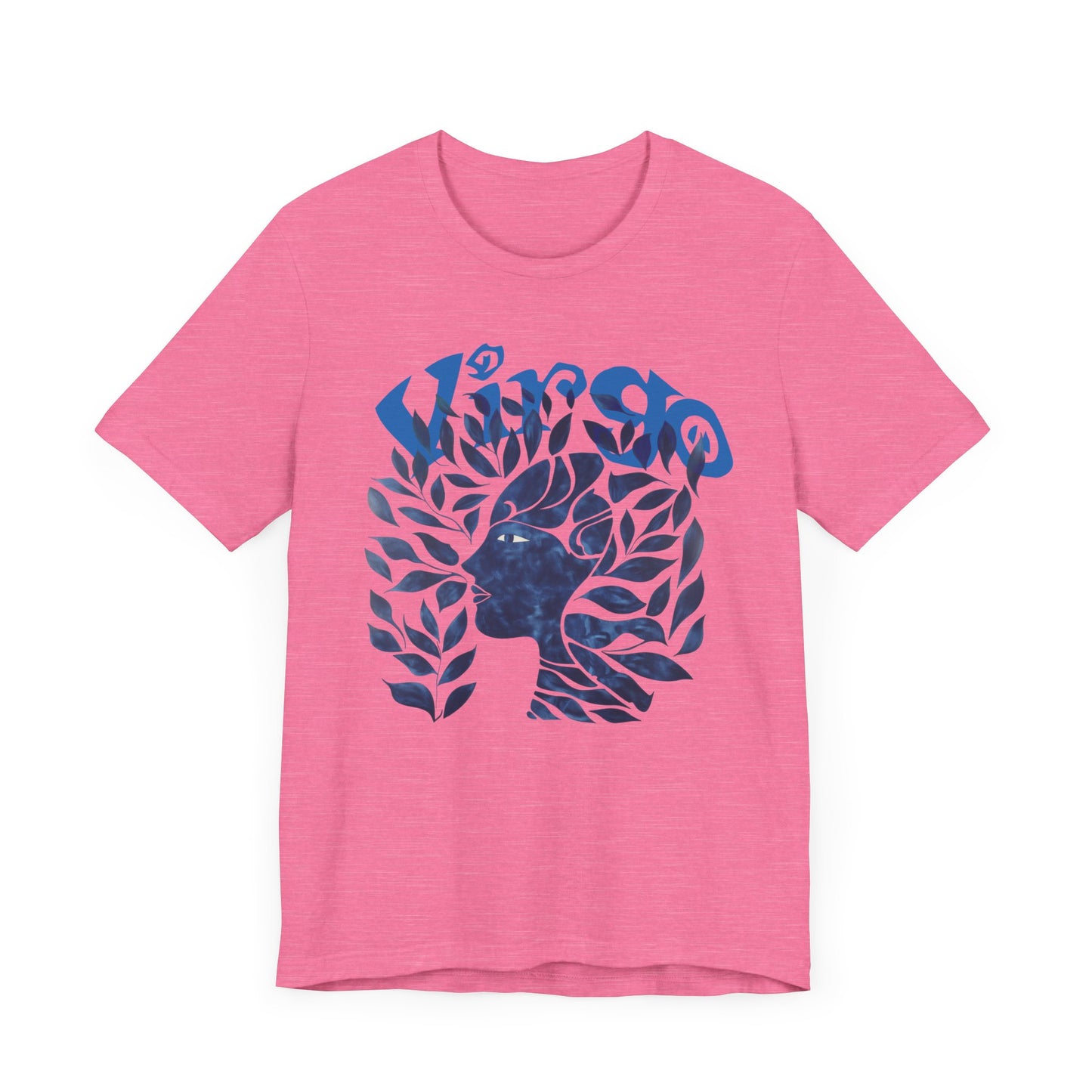 Virgo blue graphic Unisex Jersey Short Sleeve Tee