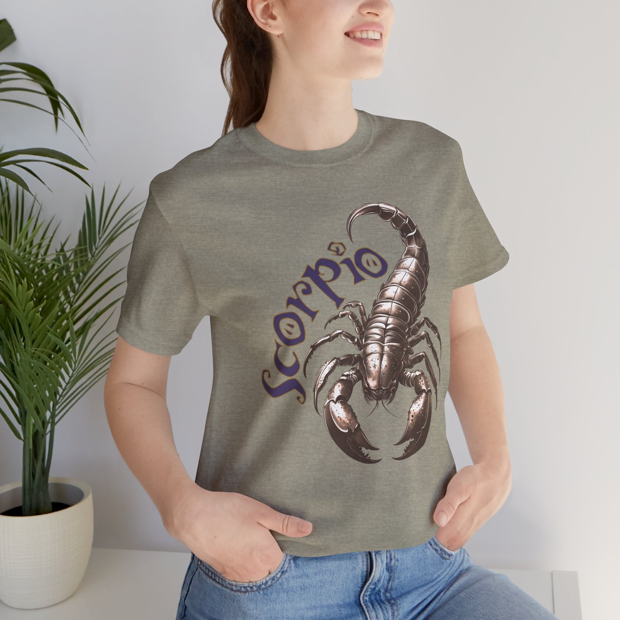 Scorpio Bronze graphic Unisex Jersey Short Sleeve Tee