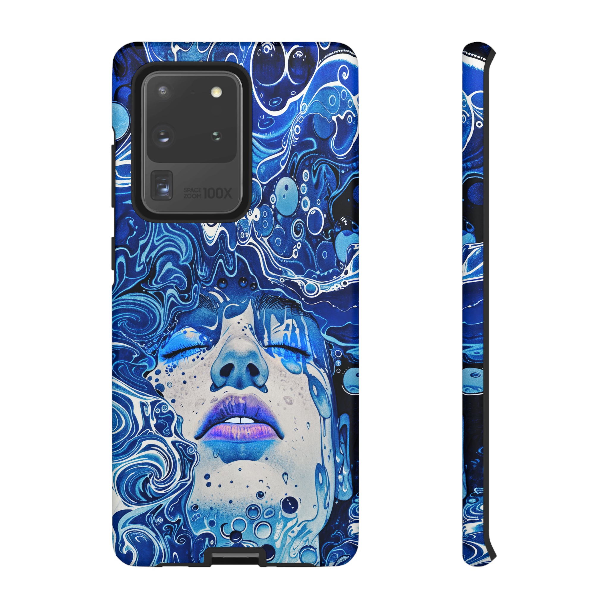 Phone Case, underwater design, Artistic design, Tough Case, Colorful whimsical water fantasy design, iPhone 15, 14, 13, 12, 11, Samsung, Pixel
