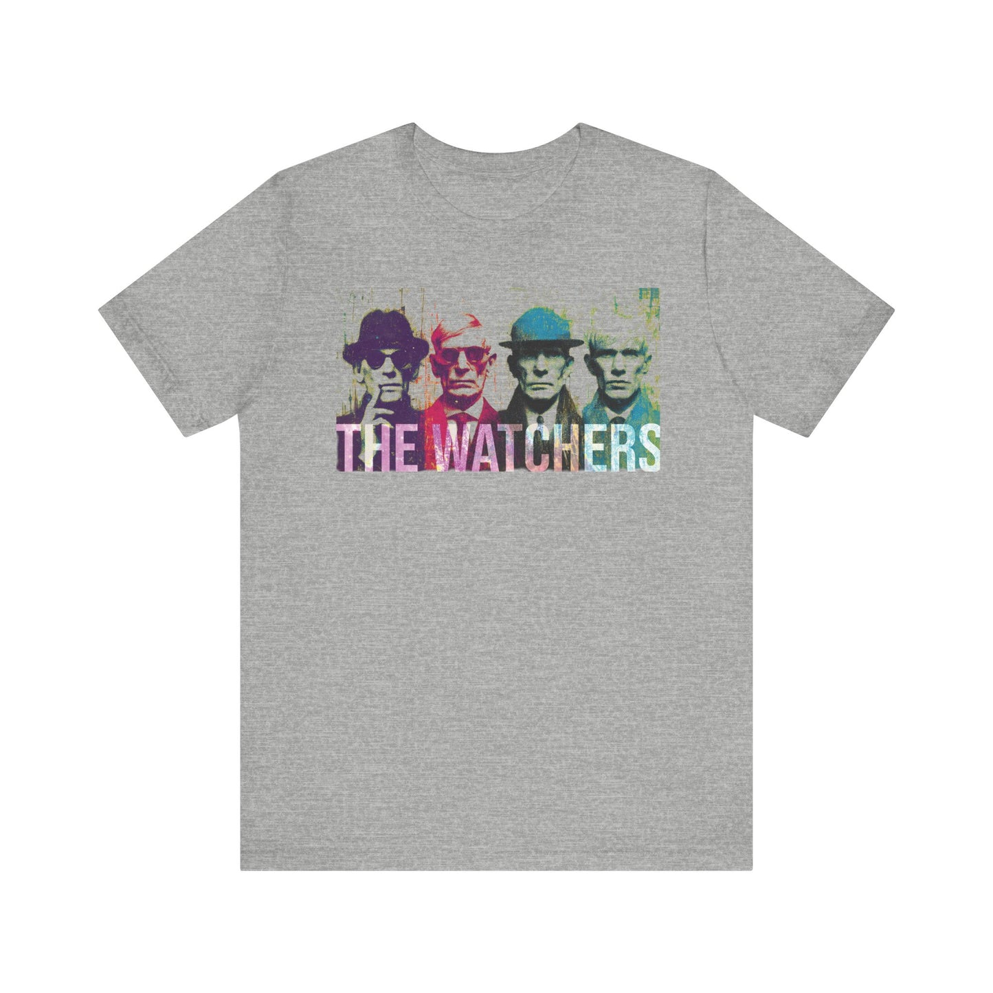 The Watchers Graphic Vintage Band Photo Tee – Retro Pop Art Graphic T-Shirt