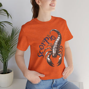 Scorpio Bronze graphic Unisex Jersey Short Sleeve Tee