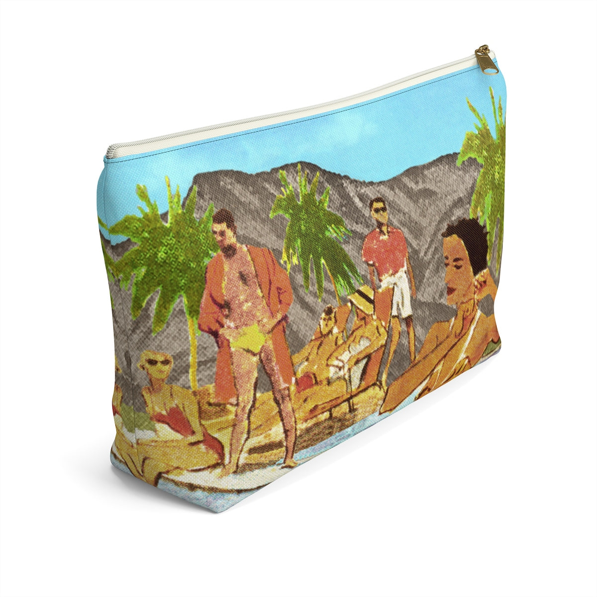 Pool Party Accessory Pouch w T-bottom
