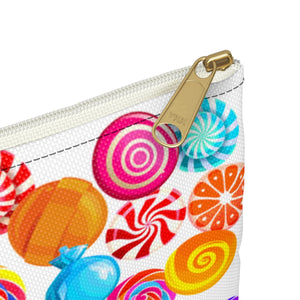 Candy with white background Accessory Pouch