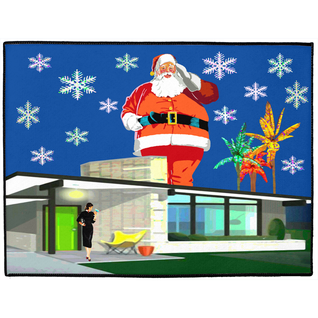 Giant Santa Indoor/Outdoor Floor Mats