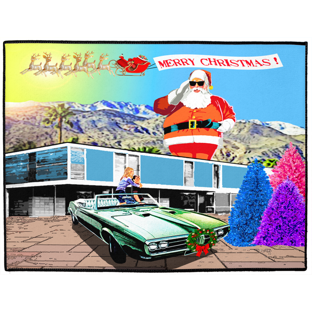 Christmas Convertible Indoor/Outdoor Floor Mats