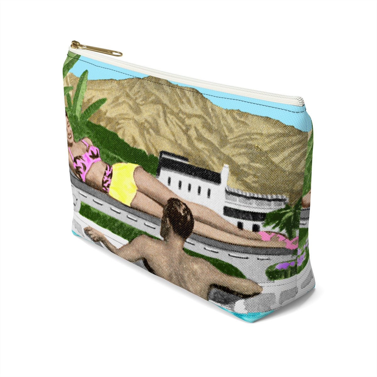 The Kathy Accessory Pouch w T-bottom