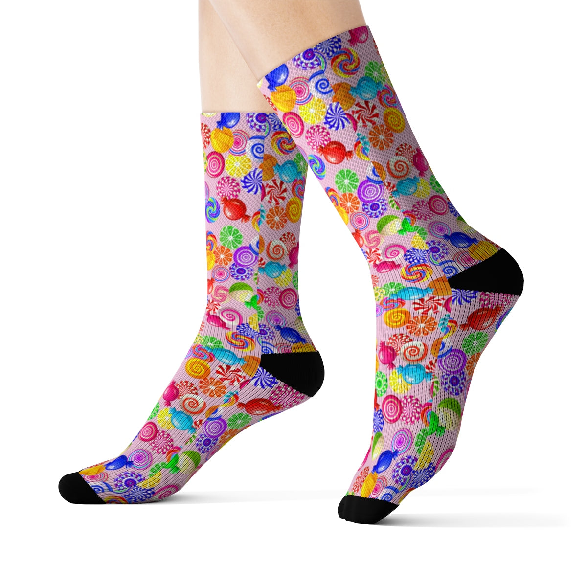 Candy Print Socks