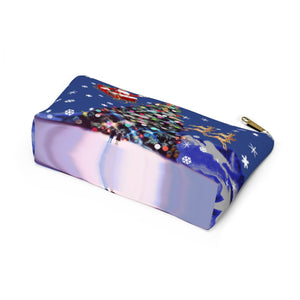 Christmas tree Accessory Pouch w T-bottom